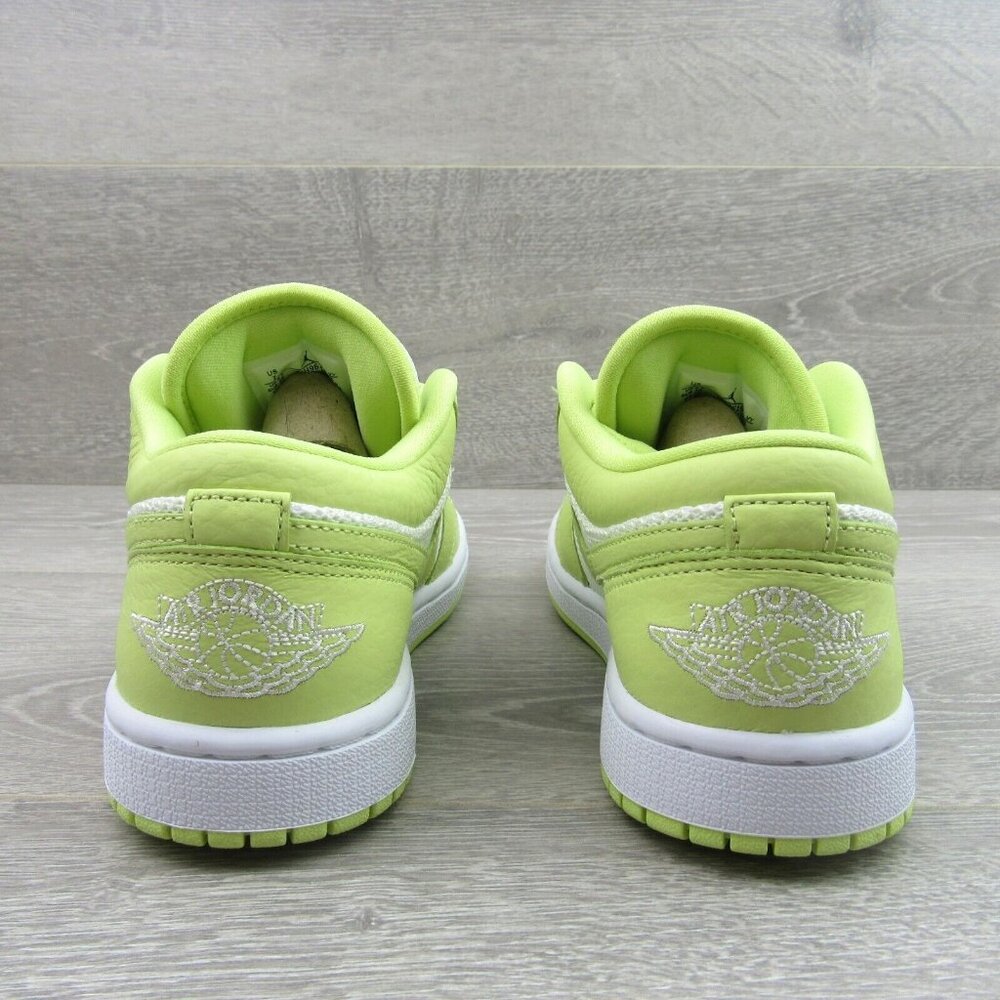 Air Jordan 1 Low SE Summit White Limelight Womens Size 8.5 NEW - Picture 6 of 14